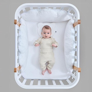 Подушка детская Happy Baby, белая